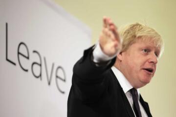 Boris Johnson leave sign edited