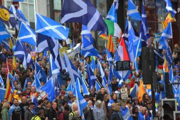 Scottish Independence march edited