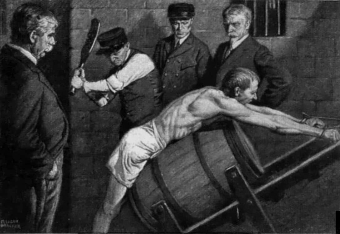 Bent over a Barrel