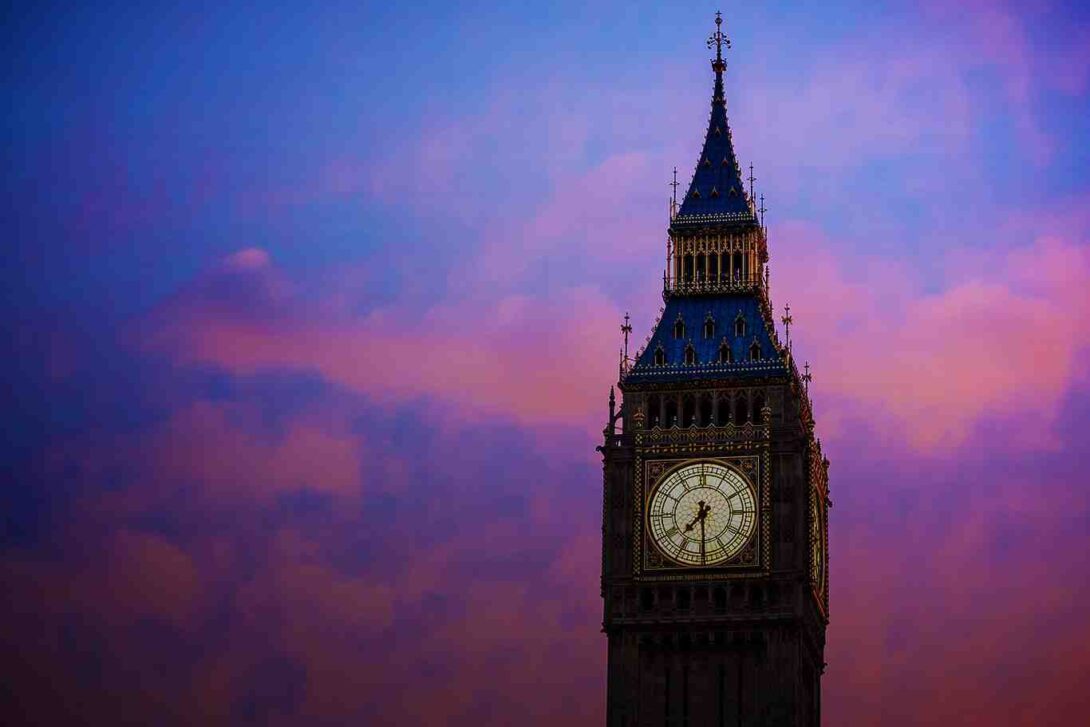 Big Ben Dusk Gradient
