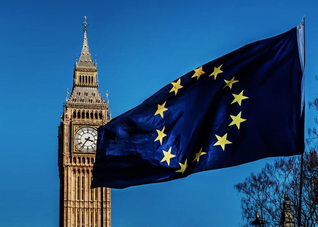 Big Ben EU Flag Edited