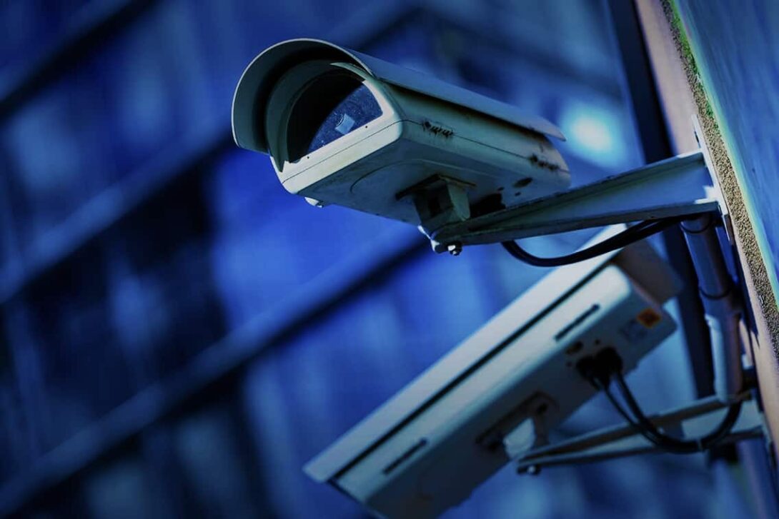 CCTV cameras urban Gradient