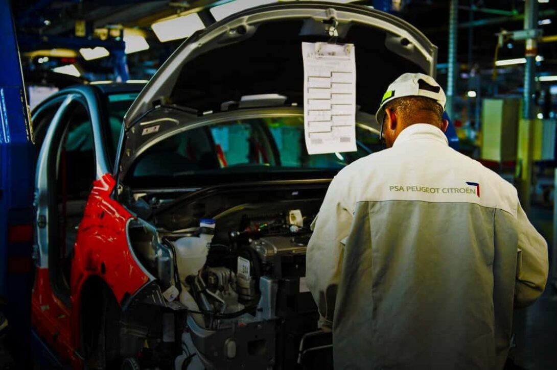 Car Assembly Line Gradient