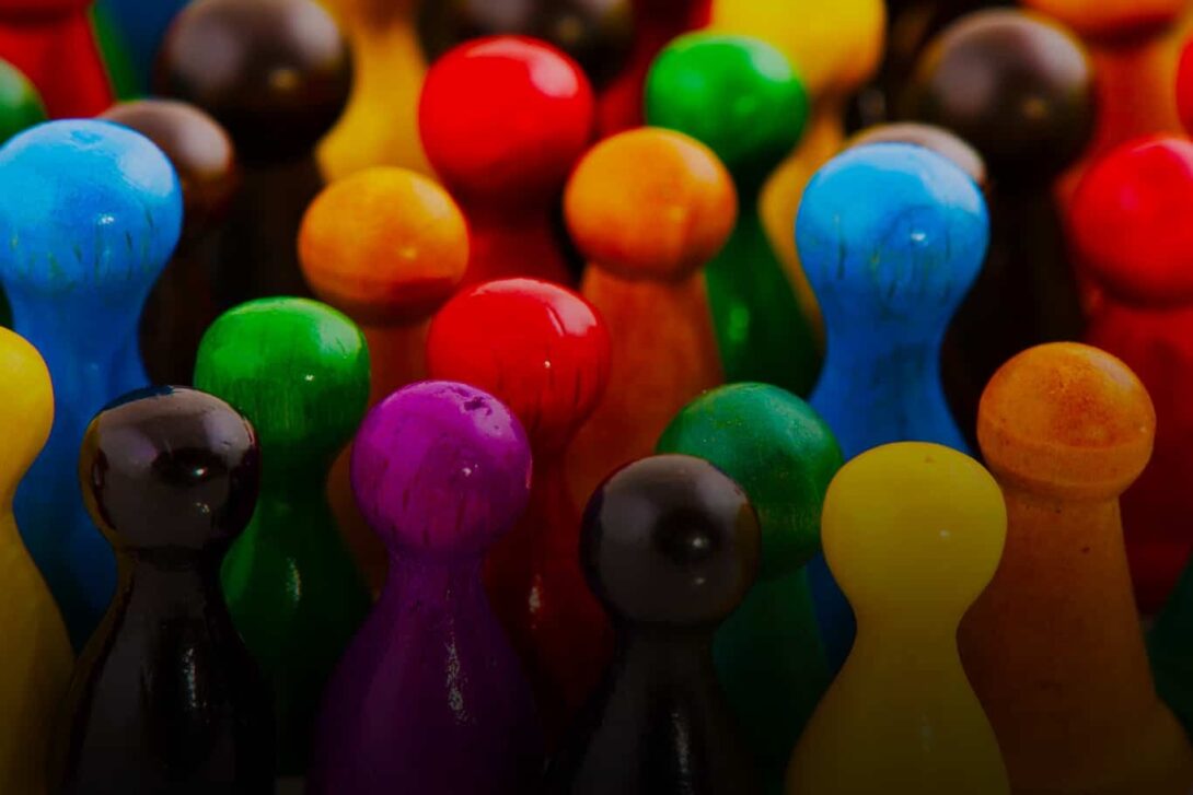 Coloured Pawns Gradient