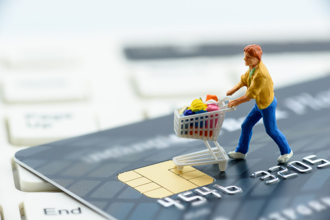 Credit Card Shopping Trolley