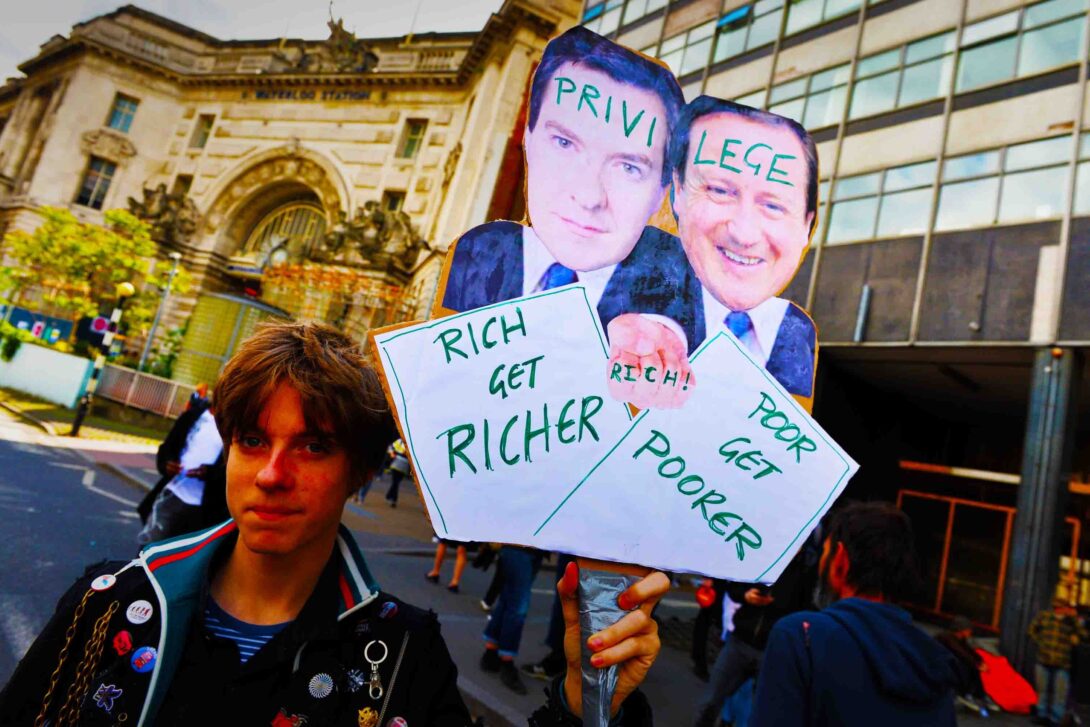 Dave George Protester Gradient