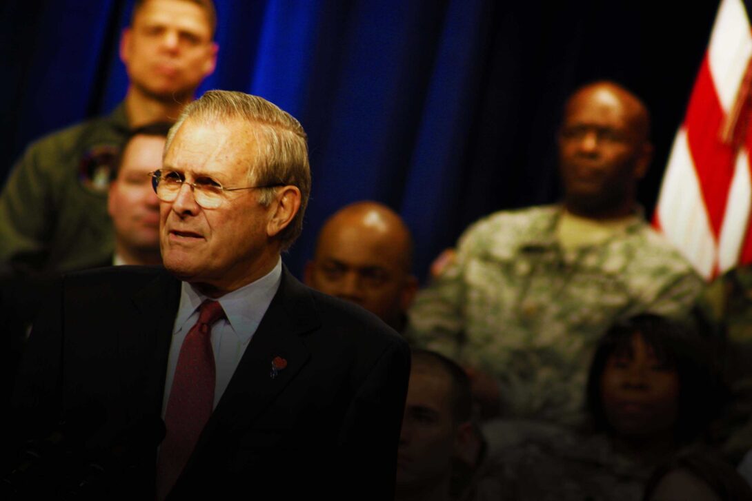 Donald Rumsfeld Gradient