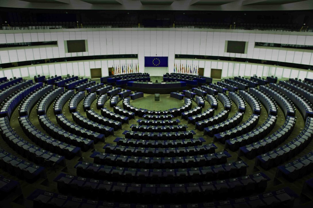 EU Parliament Chamber Gradient