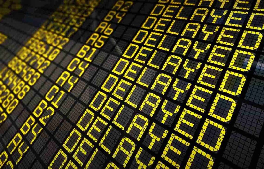 Flight departure board Edited