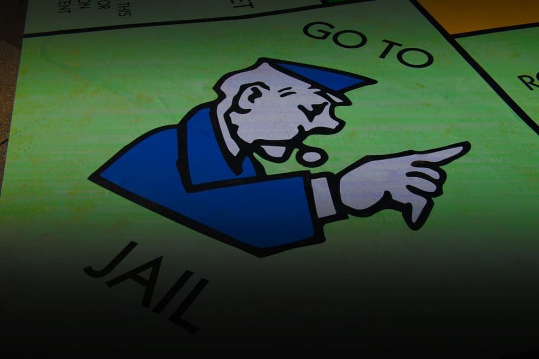 Go to Jail Monopoly Gradient