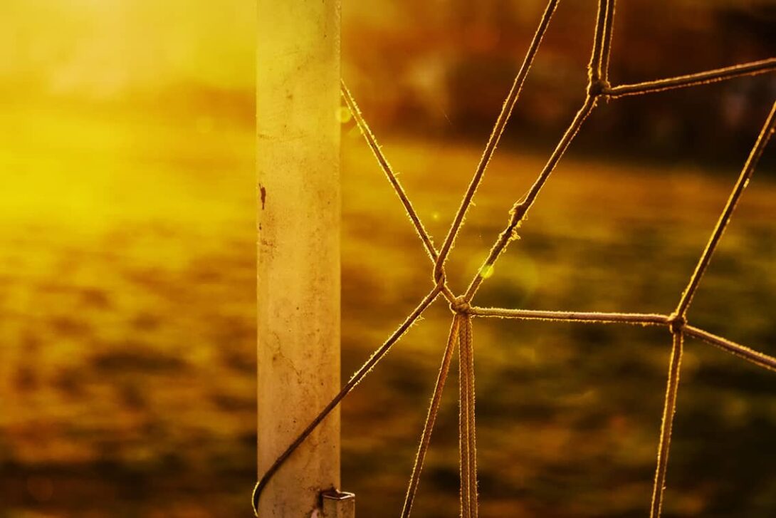 Goal Post Netting Gradient 1