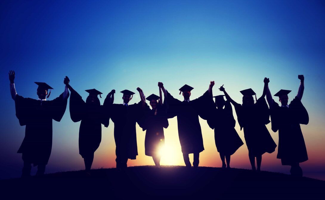 Graduation Blue Gradient