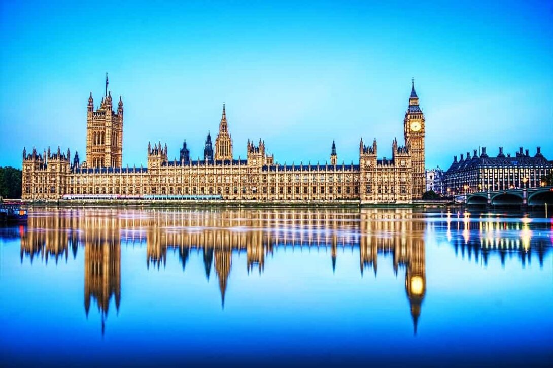 Houses of Parliament Reflection Edited