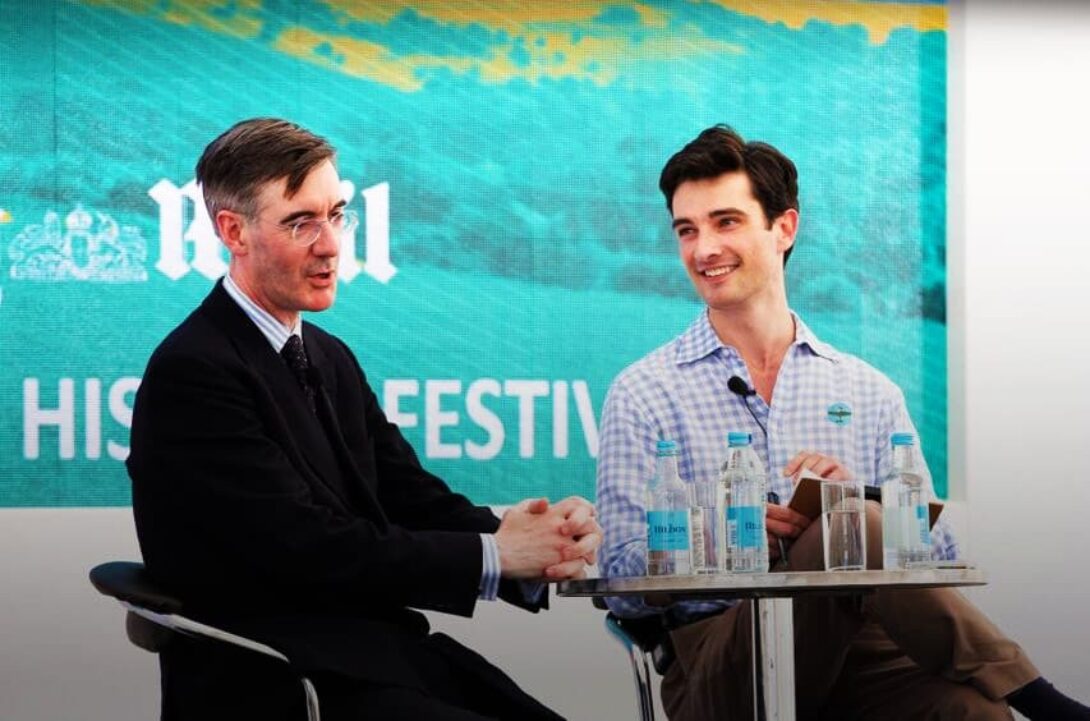 Jacob Rees Mogg and Tim Bouverie Edited