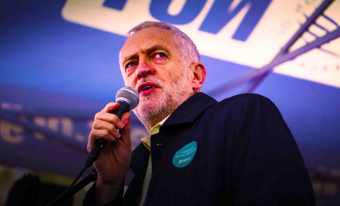 Jeremy Corbyn Speech Gradient