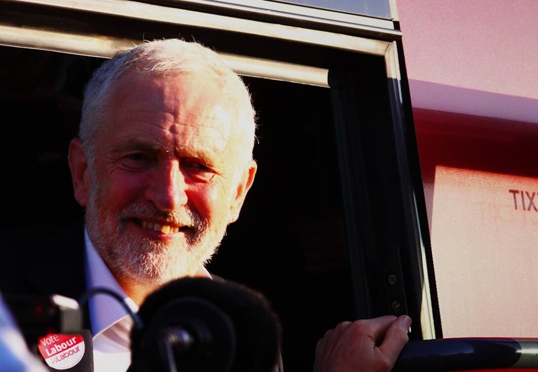 Jeremy Corbyn Sun Gradient