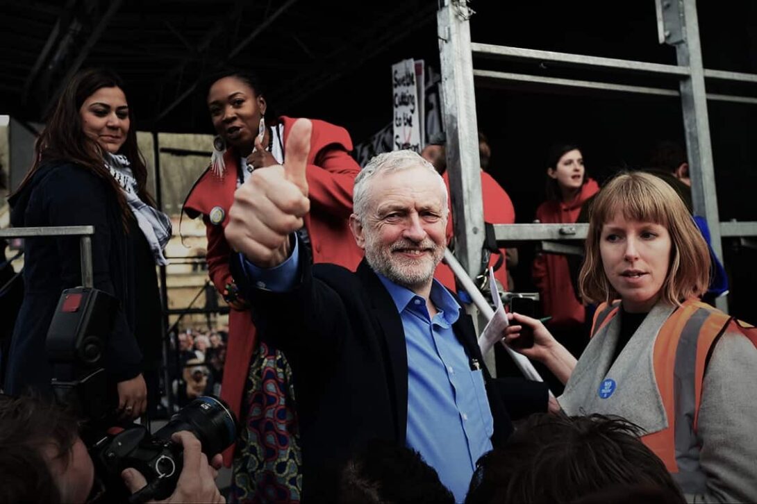 Jeremy Corbyn Thumb Gradient