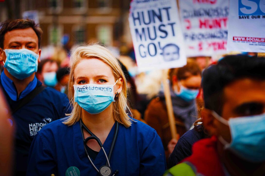 Junior Doctors Strike Gradient