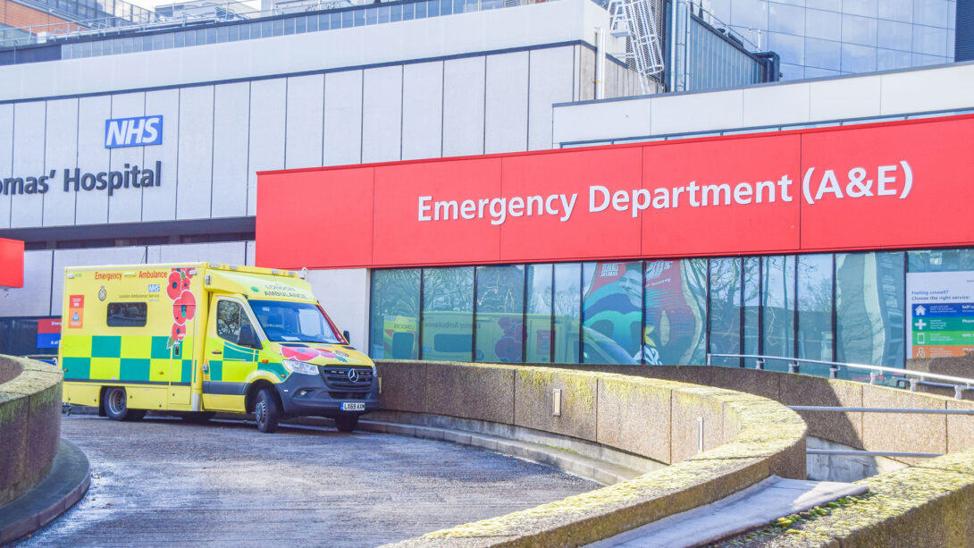 NHS ambulance