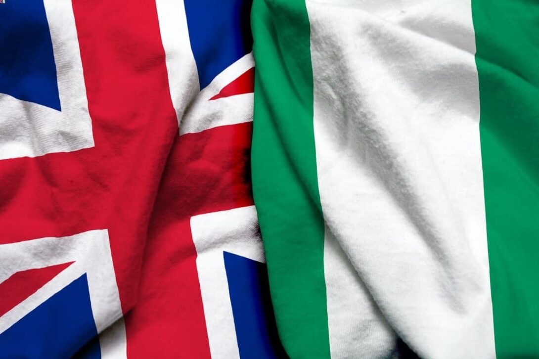 Nigeria UK Flag