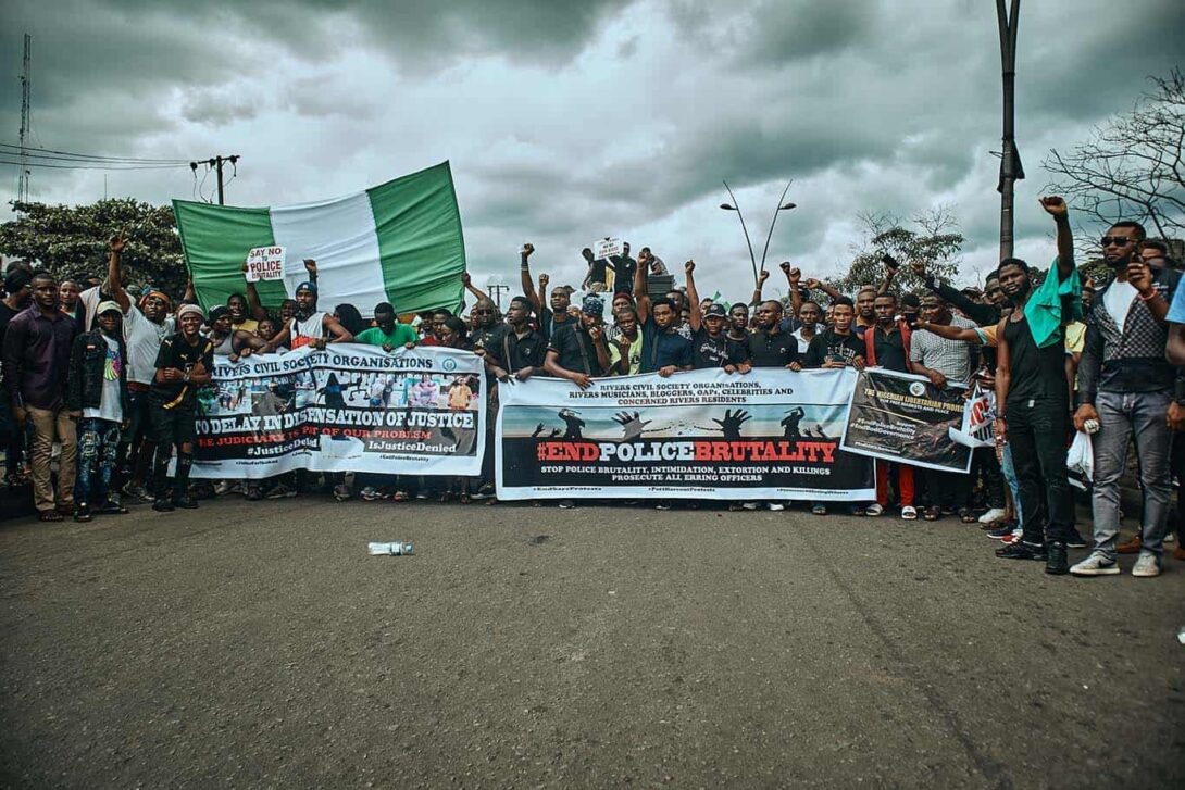 Nigeria protest edited