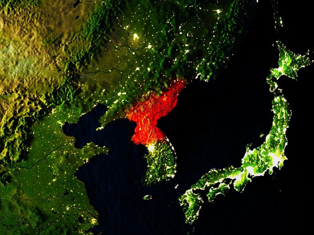 North Korea Map Edited
