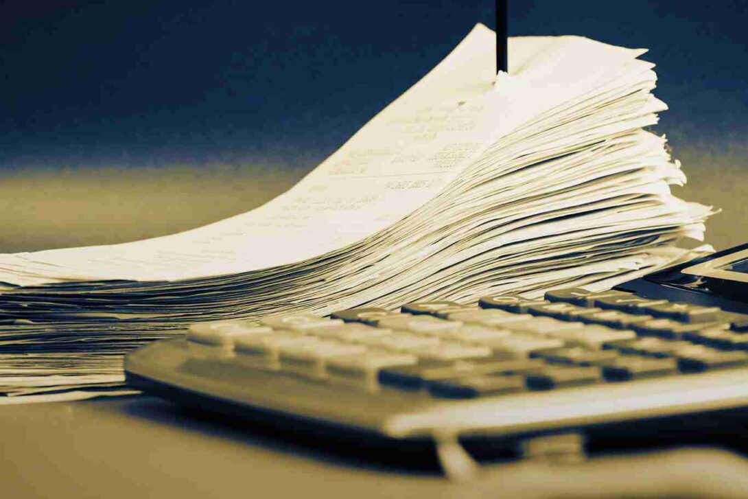 Receipts Calculator Gradient