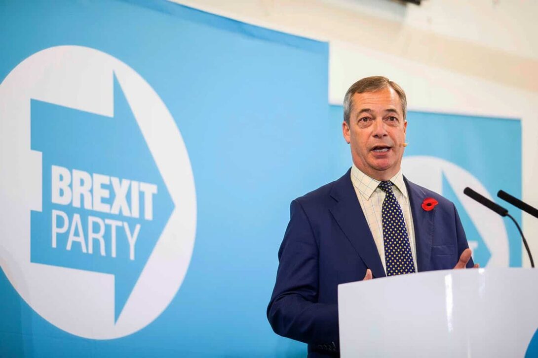 Reform UK Nigel Farage Edited