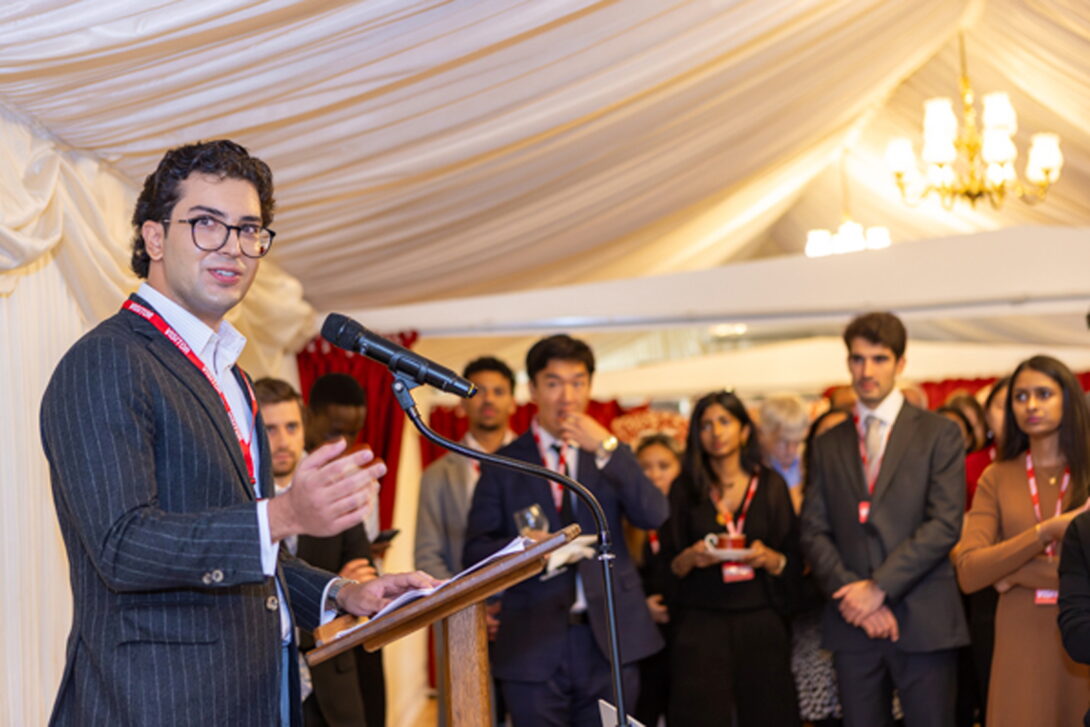 Sean Kohli, Chair of the Young Entrepreneurs Forum