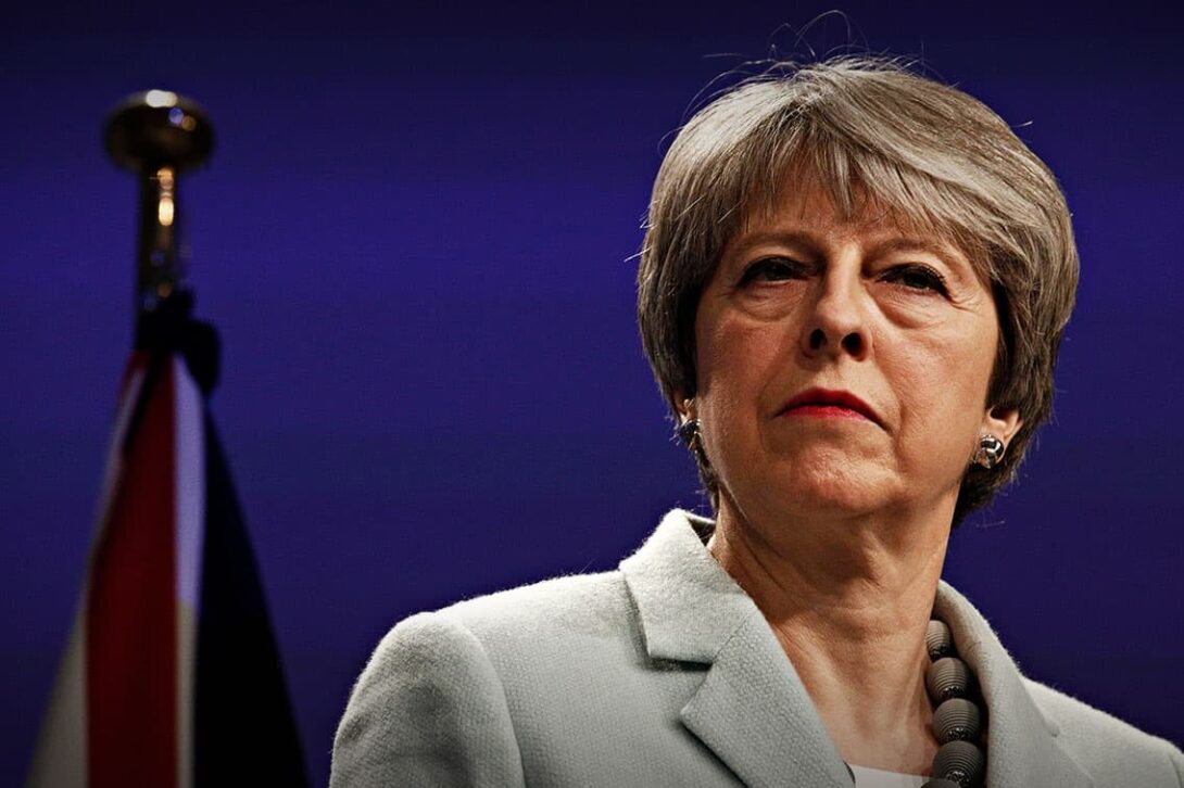 Theresa May Blue Edited