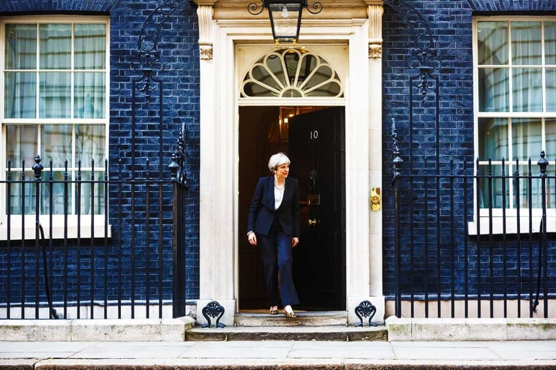 Theresa May Downing Street Edited