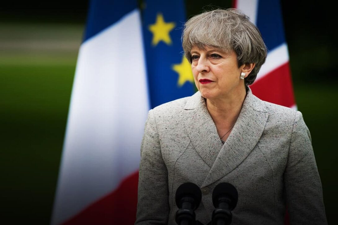 Theresa May France Edited