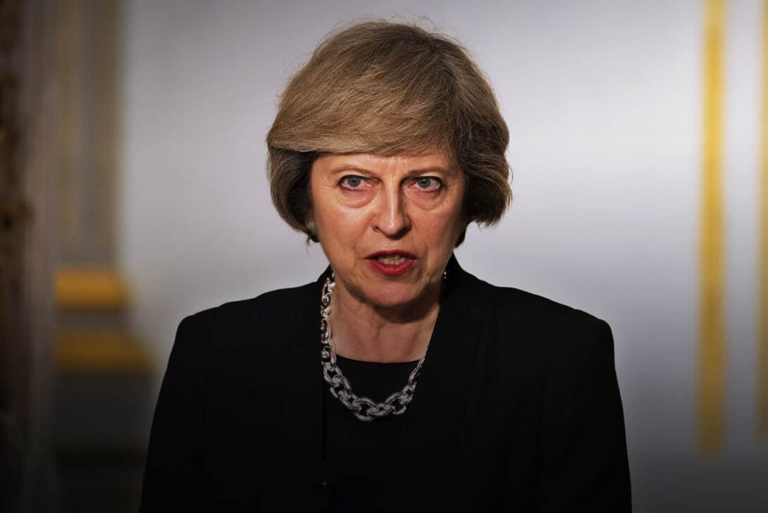 Theresa May Serious Gradient