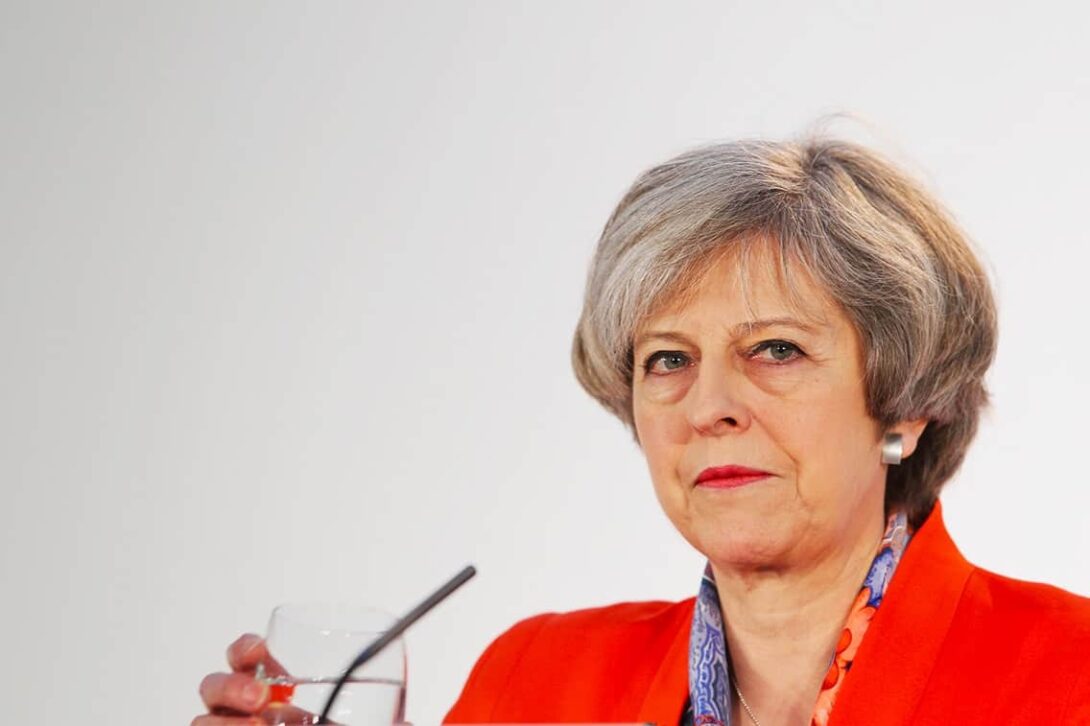 Theresa May White Edited