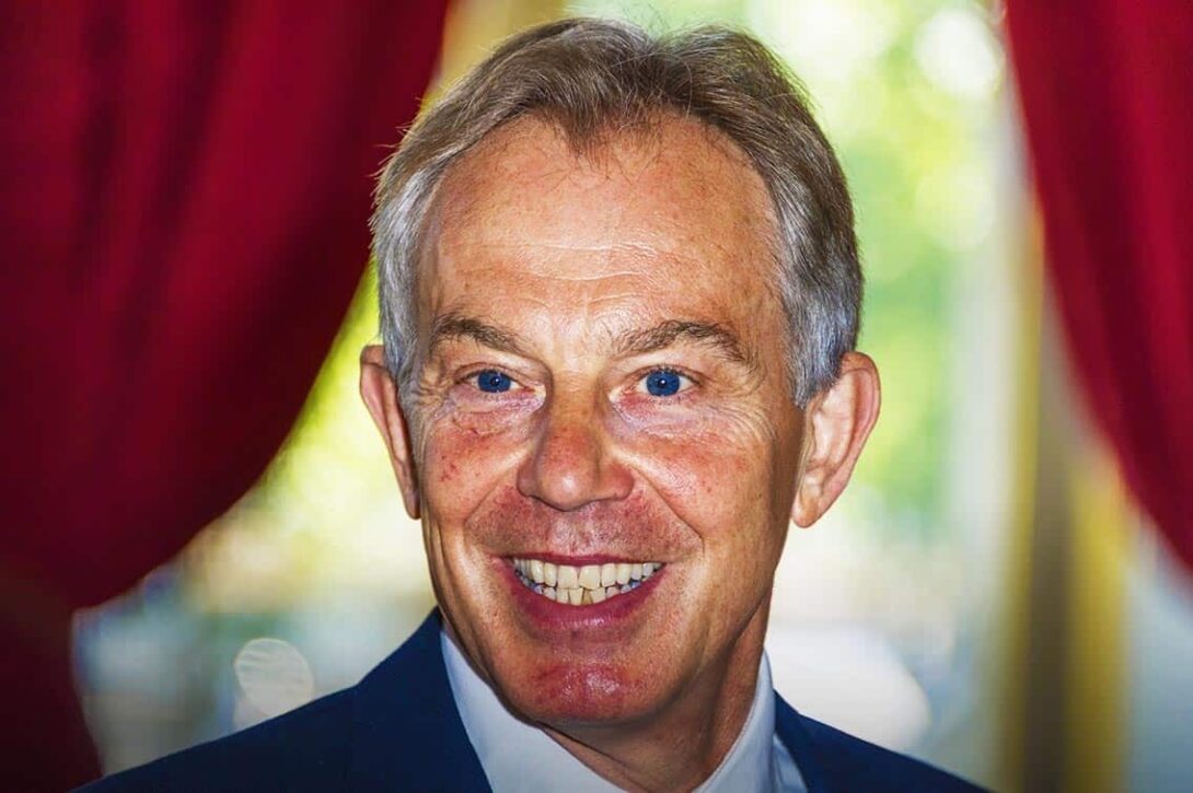 Tony Blair Red Edited