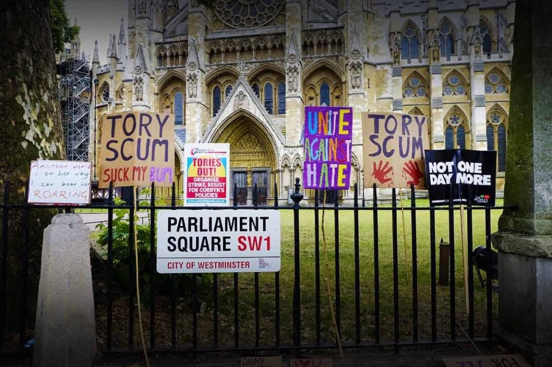 Tory Scum Posters Edited