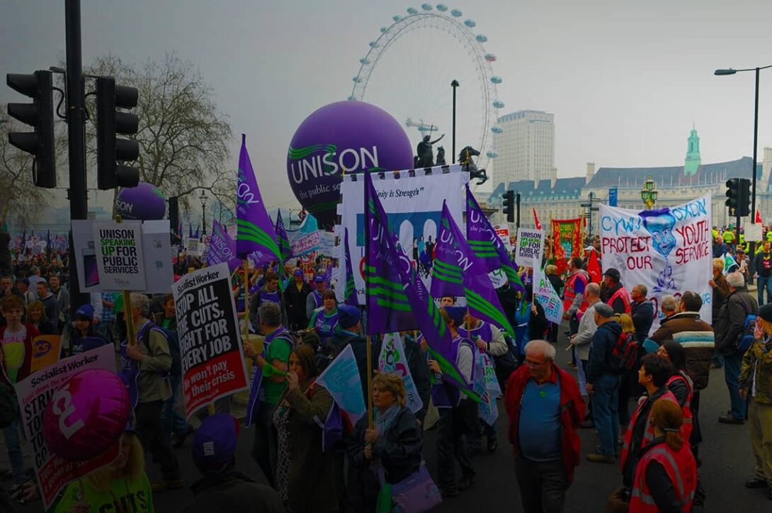 Trade Union Demonstration Gradient
