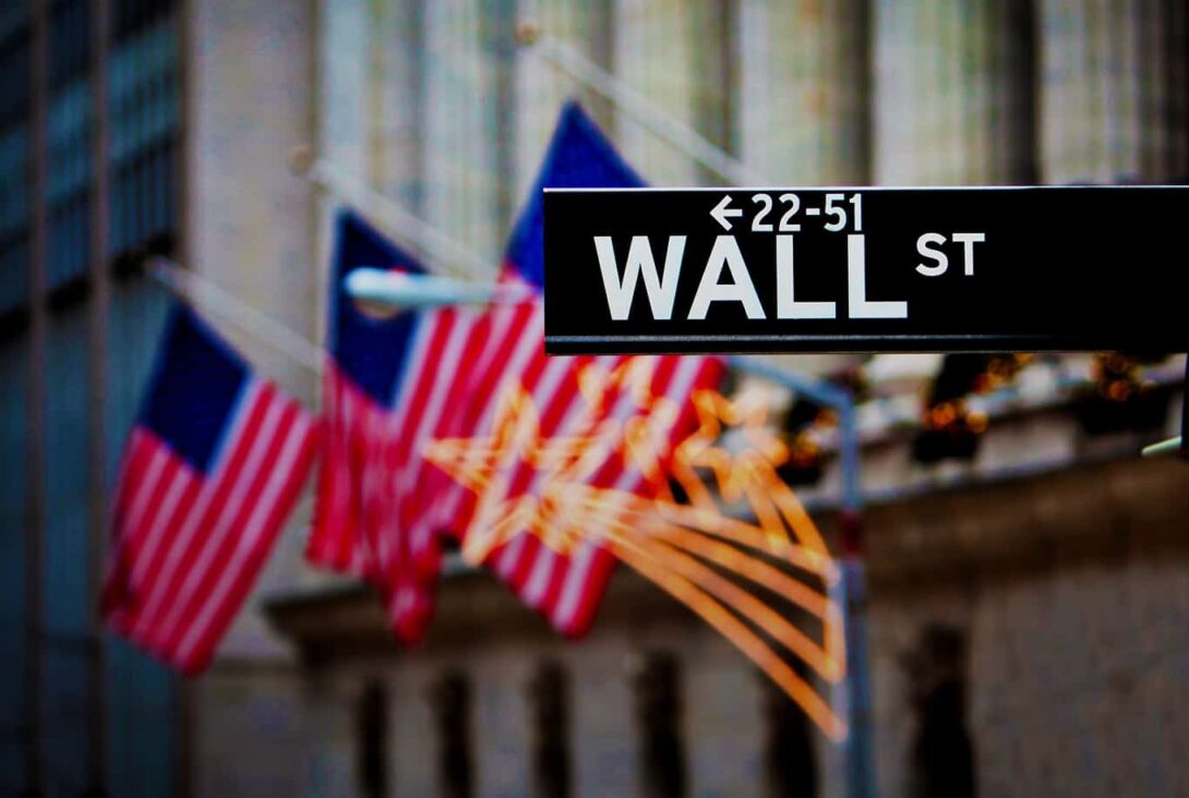 Wall Street Sign Gradient