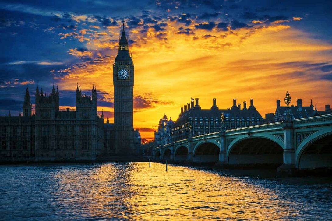 Westminster Sunset Edited 1