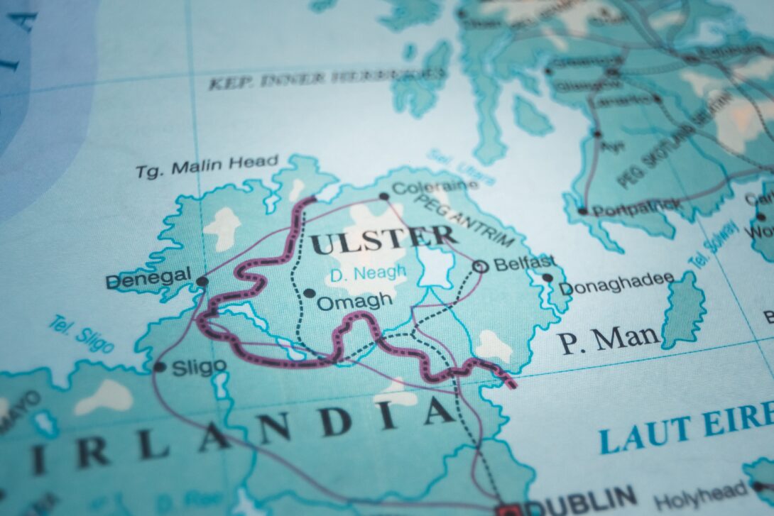 Map of Northern Ireland