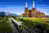 Battersea Powerstation Train Gradient