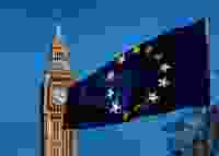 Big Ben EU Flag Gradient