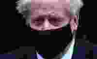 Boris Johnson in facemask edited
