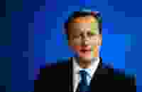 David Cameron Gradient Blue