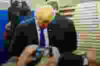 Donald Trump headdown Gradient