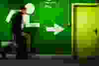 Exit Door Gradient