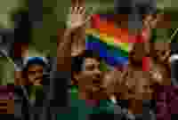 Justin Trudeau Gay Pride Gradient