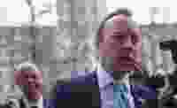 Matt Hancock looking flustered edited