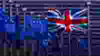 Union Jack EU Flags Gradient