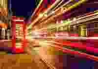 Streets of london at night Edited